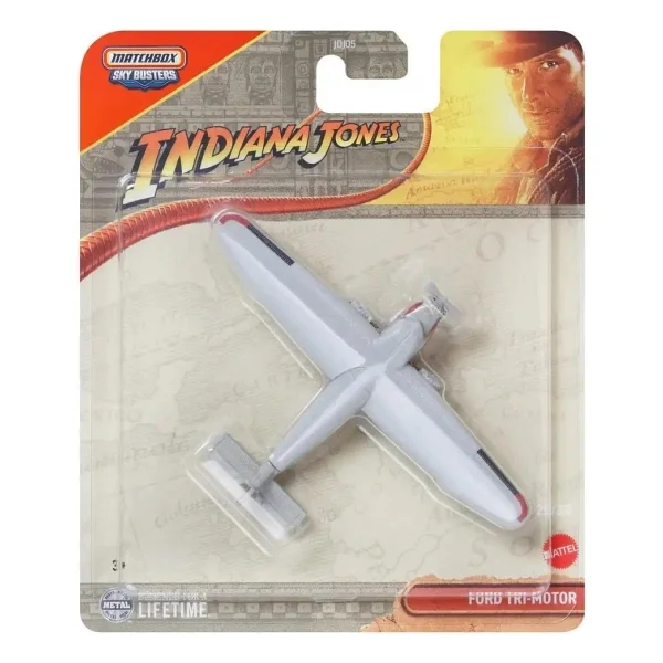 Matchbox Sky Busters Indiana Jones Ford Tri-Motor Jdj05-Jcm99 - Görsel 6
