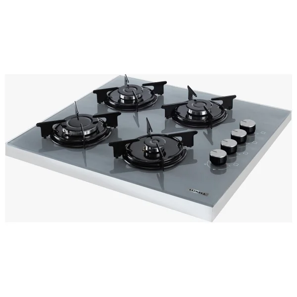 Luxell LX-40TSHDF Metalik Gri Doğalgazlı Set Üstü Ocak - Görsel 2