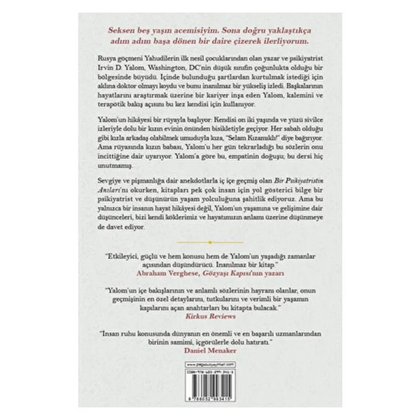Bir Psikiyatristin Anıları - İrvin D.Yalom - Görsel 5