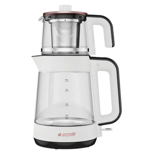 Arçelik Cm 6964 Resital Beyaz 1900 W Cam Çay Makinesi - Görsel 6