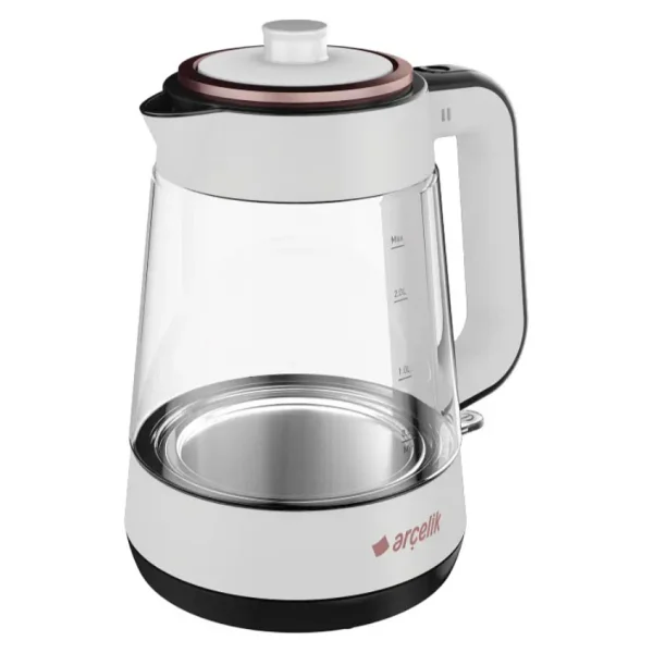Arçelik Cm 6964 Resital Beyaz 1900 W Cam Çay Makinesi - Görsel 8