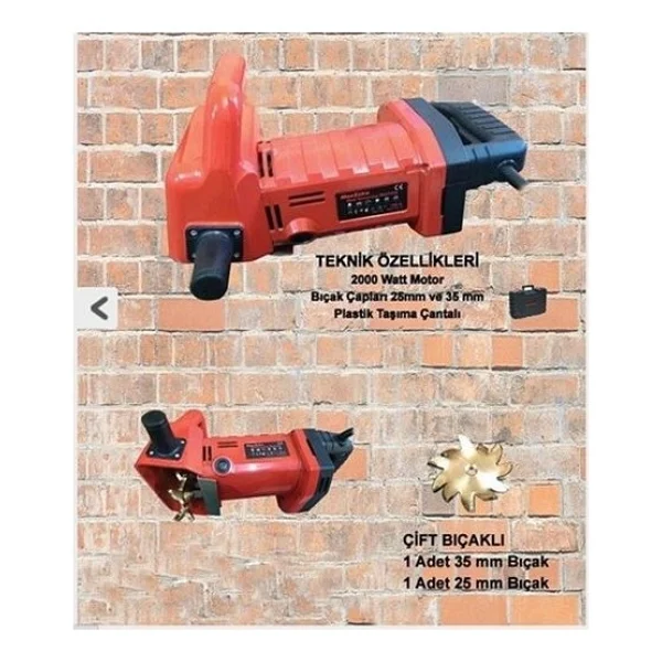 Max Extra Mx100a Kanal Açma Makinesi - Görsel 2