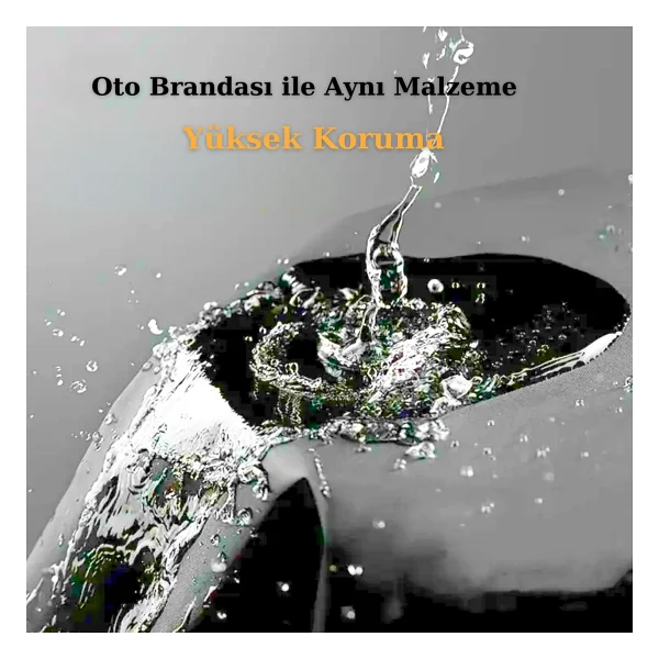 Breen Bahçe Mobilya Koruma Örtüsü Branda 300x160x80 Cm - Santimetre, Su Geçirmez, Güneşten Korur - 160 X 300 - Gri - Görsel 7