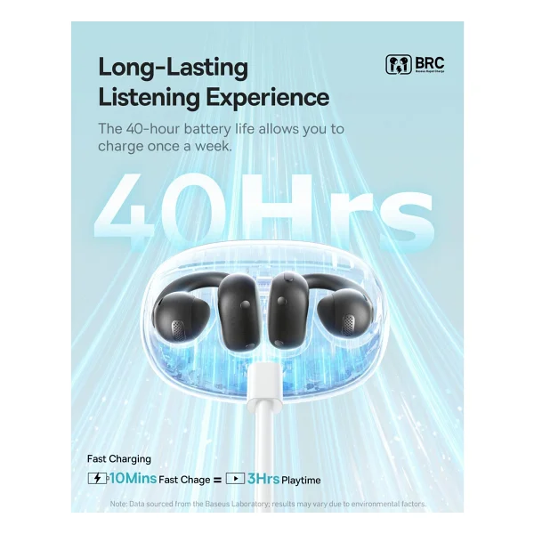 Baseus Bowie Mc1 TWS Open Ear Bluetooth Kulaklık - Görsel 9