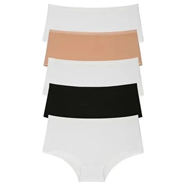 Suwen Softly Secret Invisible Lazer Kesim Yüksek Bel Slip Külot - Görsel 4