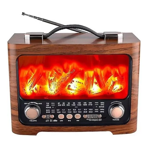 Everton Rt-733 Solar Bluetooth Nostaljik Radyo - Görsel 3