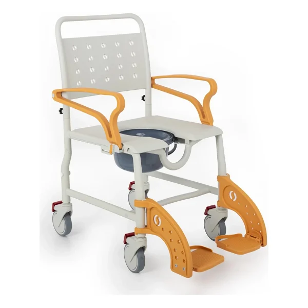 Comfort Plus DM-8088A Turuncu Hasta Tuvalet Sandalyesi - Görsel 6