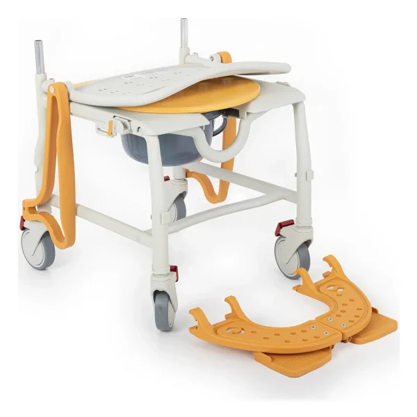 Comfort Plus DM-8088A Turuncu Hasta Tuvalet Sandalyesi - Görsel 8