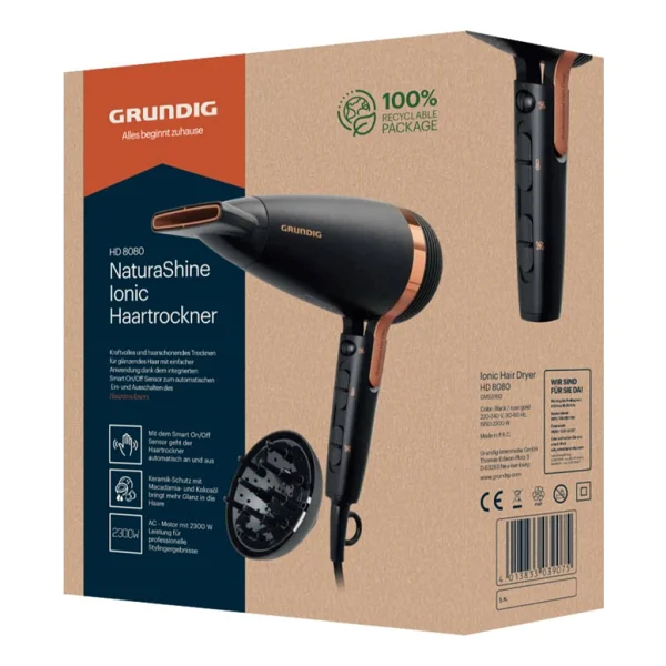 Grundig HD 8080 2300 W İyonlu Saç Kurutma Makinesi - Görsel 8