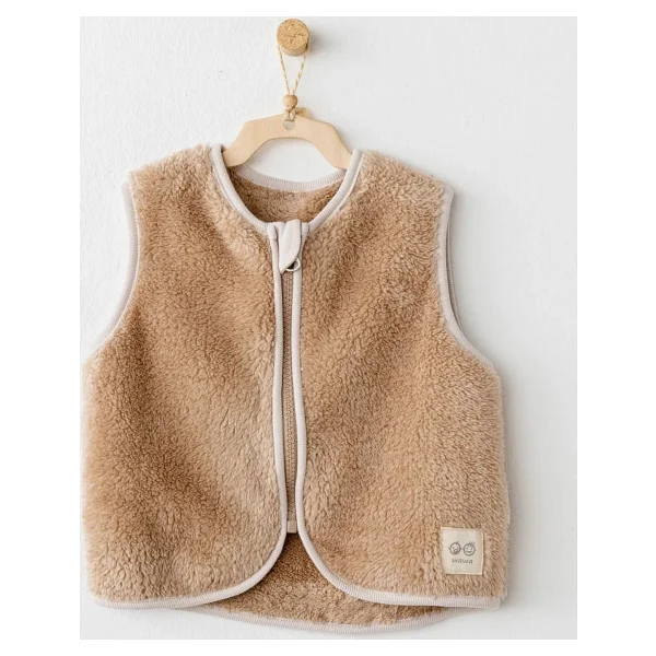 Andywawa Tinny's Sheeps Ac26162 Peluş Erkek Bebek Yeleği - Görsel 2