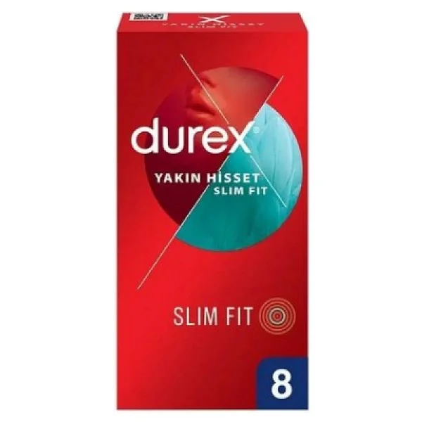 Durex Yakın Hisset Slim Fit 8'li Prezervatif - Görsel 4