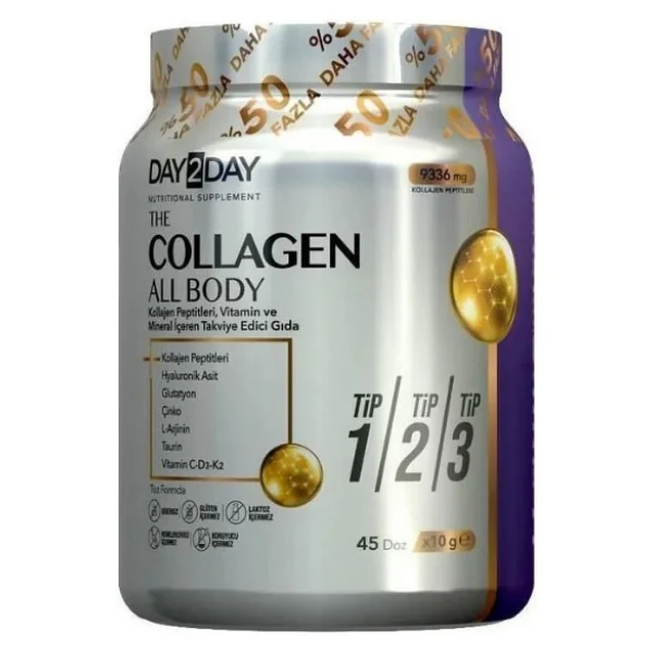 Day2day The Collagen All Body Toz 450 Gr Toz - Görsel 3