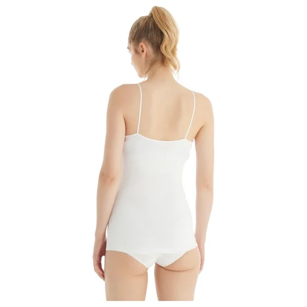 Blackspade Ince Askılı Beyaz Atlet 1627 - M - Görsel 3
