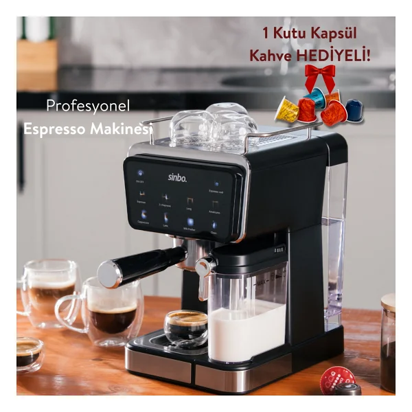 Sinbo Scm-2996 Espresso Makinesi - Görsel 8