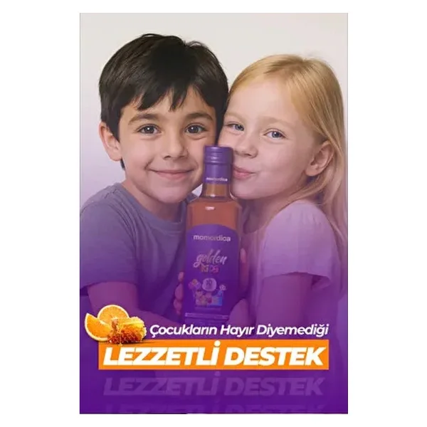 Momordica Golden Kids Portakal Aromalı Konsantre İçecek 250 Ml - Görsel 2