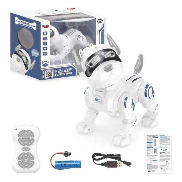 Vardem Jın-3800 Işıklı Ve Sesli Akıllı Robot Köpek - Görsel 3