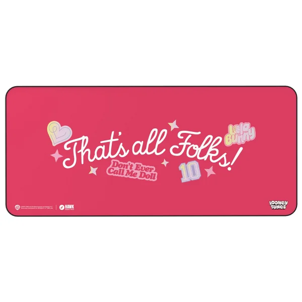Hawk Gaming Chair Looney Tunes Don't Ever 90x40 Kaymaz Taban 3mm Mouse Pad - Don't Ever Call Me Doll - Görsel 4