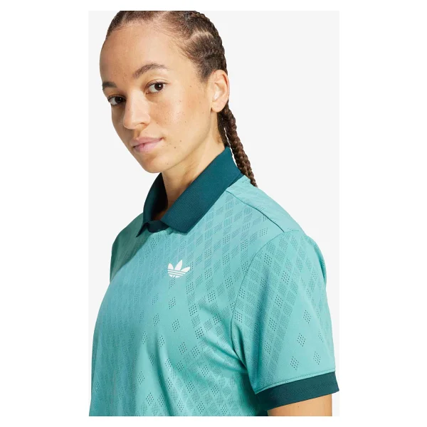 Adidas Tennis Pro Climacool Kısa Kollu Polo Yaka Kadın Tişört - Görsel 5