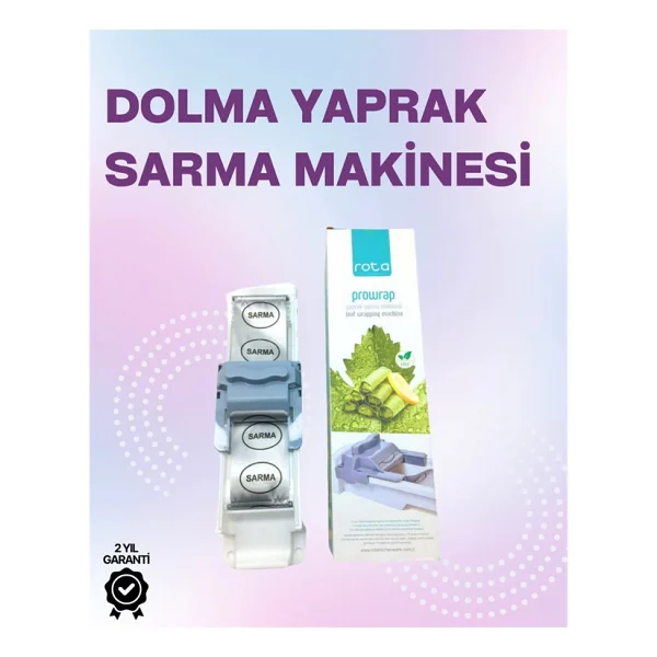 Yaprak Sarma Makinesi - Üzüm, Lahana Ve Pazı Için Sarım Kolaylığı. - Görsel 4
