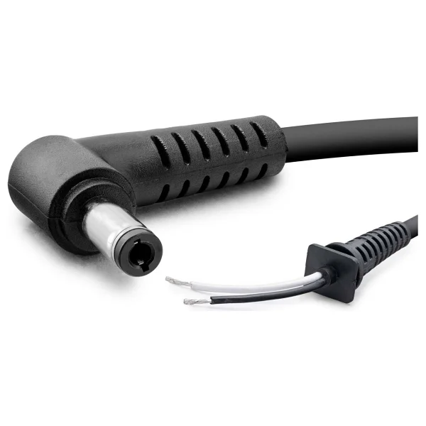 Notebook Adaptör Kablosu 5.5x2.5 L Tip Asus/Toshıba 120w-150w 1.2m Siyah Hdx5563 - Görsel 2