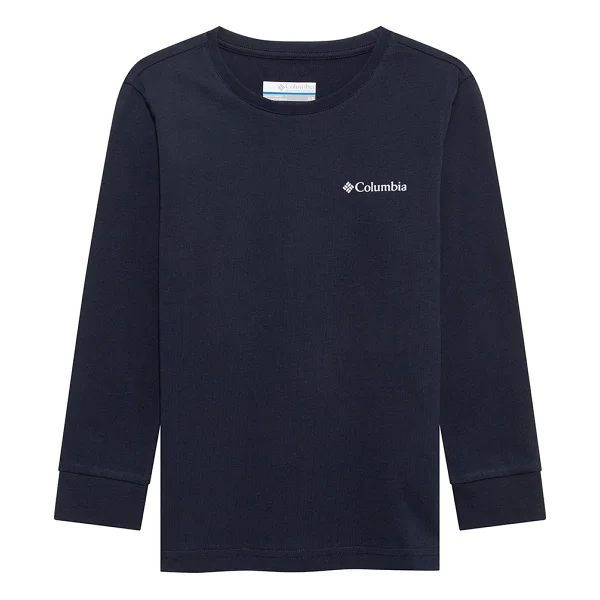 Columbia Csc Basic Sm Logo Cs0438 Uzun Kollu Bisiklet Yaka Çocuk Tişört - Görsel 4