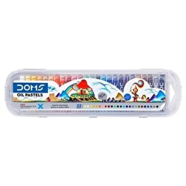Doms 7911 Plastik Kutu 25'li Pastel Boya - Görsel 4