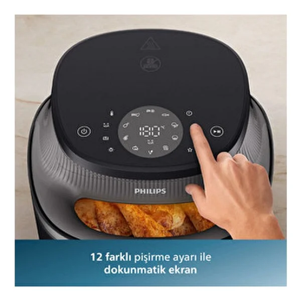Philips Airfryer 3000 Serisi Na322/00 4.2 Lt Yağsız Fritöz - Görsel 3