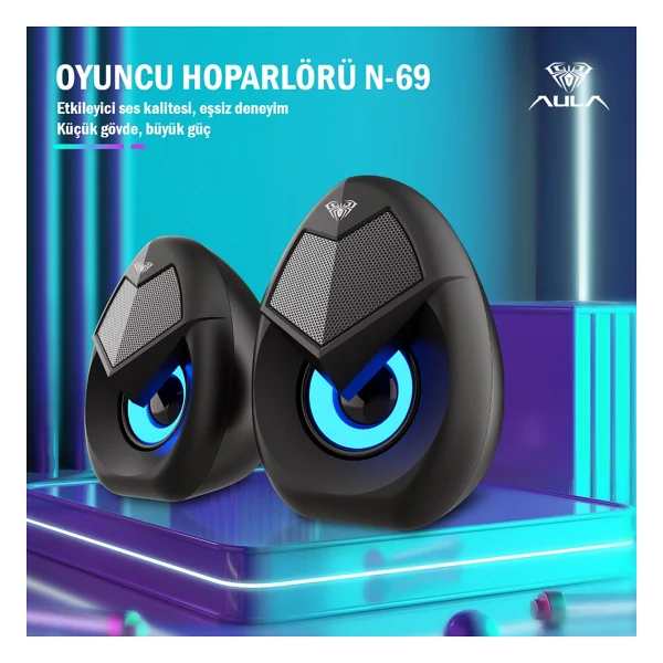 Aula N-69 1+1 6 W Hoparlör - Görsel 2