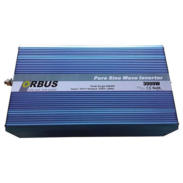 Orbus 12 Volt 3000 Watt Tam Sinüs İnvertör - Görsel 3
