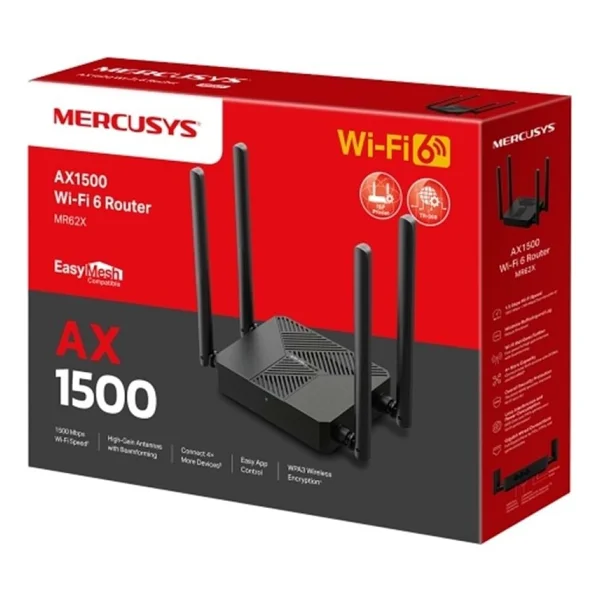 Mercusys Mr62x 3 Port 1500 Mbps Router - Görsel 8