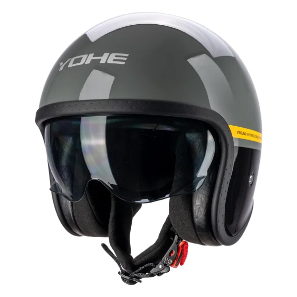 Yohe Retro Motor Kaskı (Ece-22.06) - XL - Görsel 2
