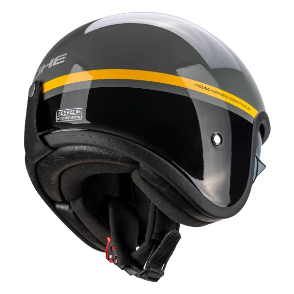 Yohe Retro Motor Kaskı (Ece-22.06) - XL - Görsel 5