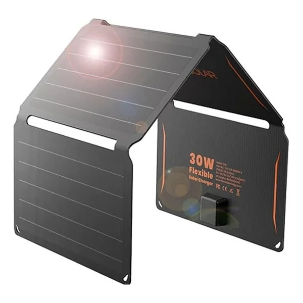 Flexsolar E30 Taşınabilir Güneş Paneli 30w - Görsel 2