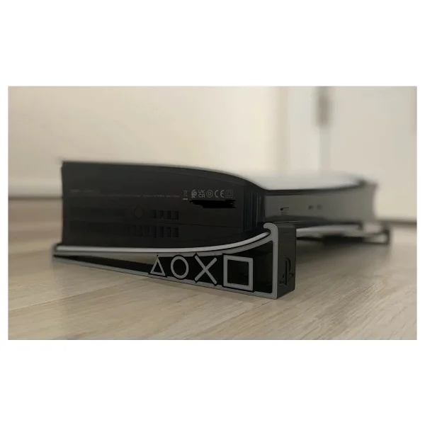 Merada Playstation 5 Pro & Slim Yatay Stand Aparatı - Dijital Sürüm Uyumlu Konsol Stand-PS5 - Görsel 6