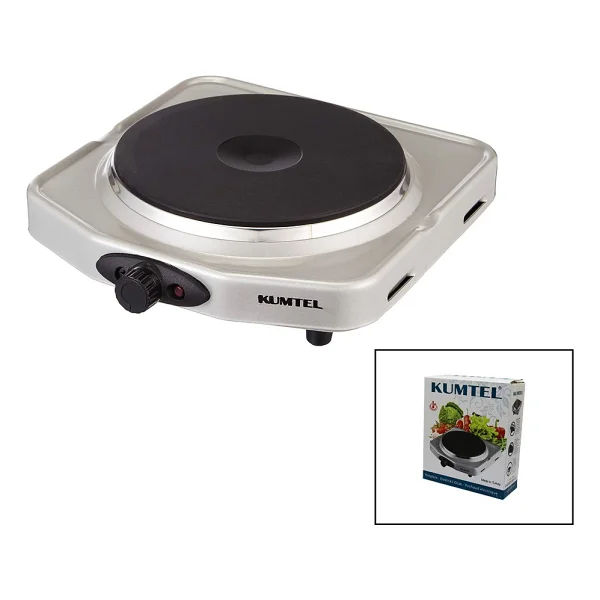 Kumtel Lx-7011 Gri Hotplate Tekli Elektrikli Ocak - Görsel 2