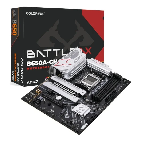 Colorful Battle-Ax B650a-Gha Wi-Fi V14 AMD Am5 DDR5 Atx Anakart - Görsel 6