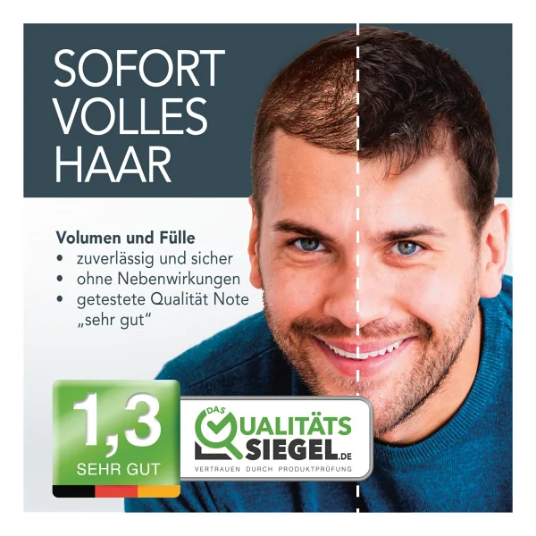 Cover Hair 14 Gram Saç Fiberi Dolgunlaştırıcı Kellik Kapatıcı Siyah Toz (Topik Tozu) - Görsel 3