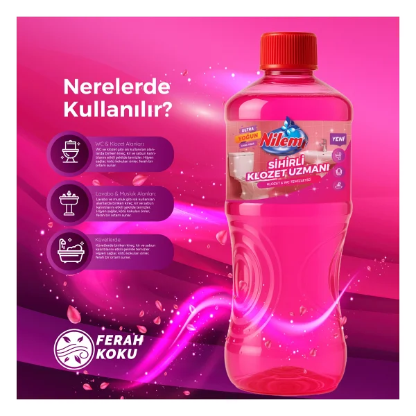 Nilem Sihirli Klozet Uzmanı 1 Lt - Görsel 2