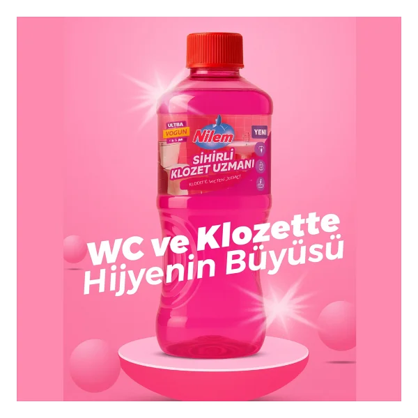 Nilem Sihirli Klozet Uzmanı 1 Lt - Görsel 4