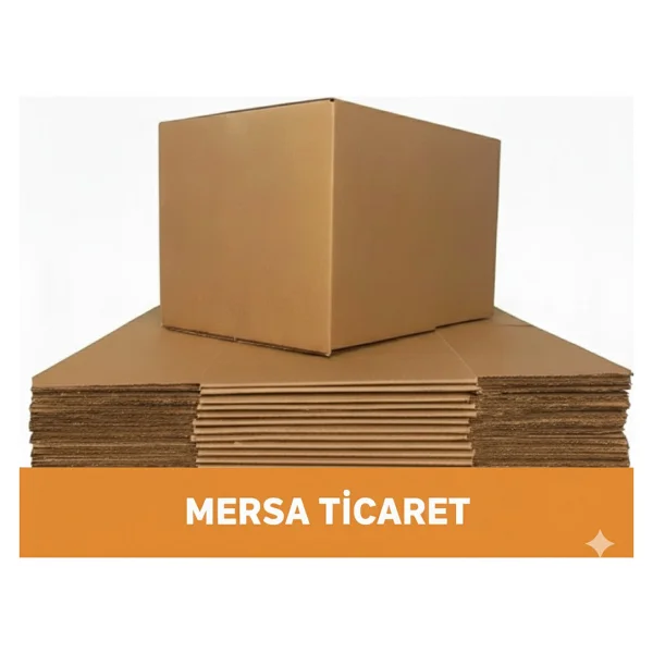 60x40x40 Cm 5 Adet Çift Oluklu Taşıma, Taşınma Kolisi, Karton Koli, Boş Koli - Görsel 2