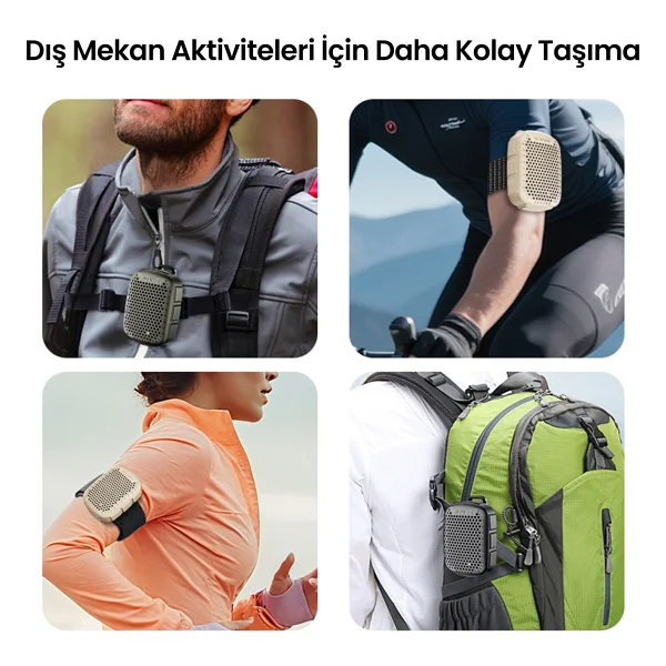 Nowgo Lava Clip Bluetooth Hoparlör - Görsel 7