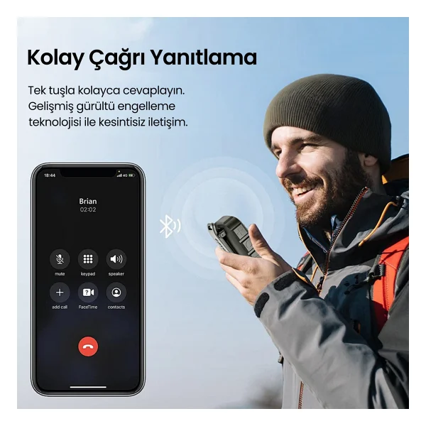 Nowgo Lava Clip Bluetooth Hoparlör - Görsel 8