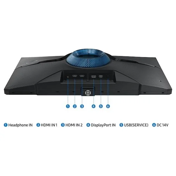 Samsung Odyssey G4 Ls25bg400euxuf 25" 1 Ms Full HD Pivot Ips 240 Hz Oyuncu Monitörü - Görsel 8