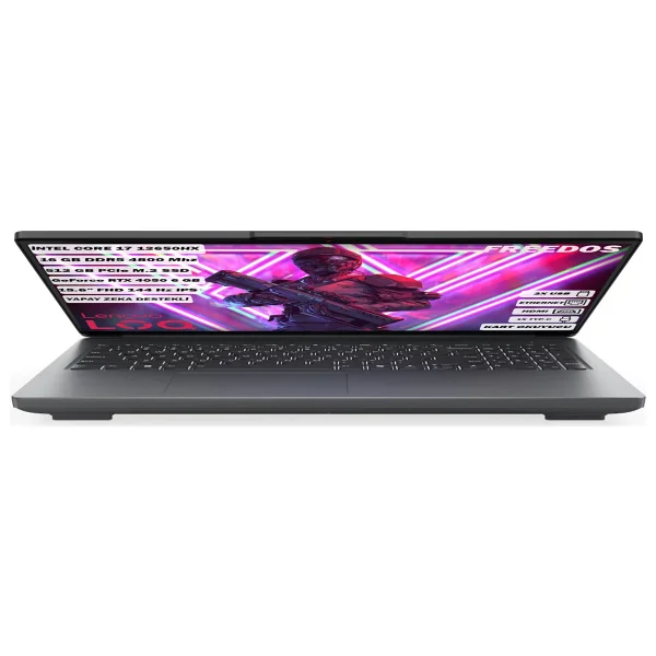 Lenovo Loq 15ıax9e 83lk002vtr İ7-12650hx 16 GB 512 GB Rtx4050 15.6" Full HD Gaming Laptop - Görsel 3