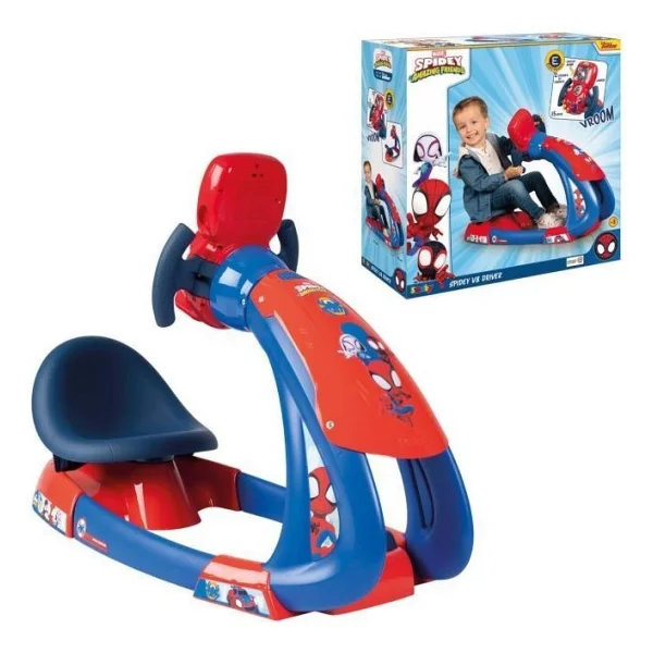 Smoby Spidey Pilot V8 Sürüş Simülatörü 370218 - Görsel 6