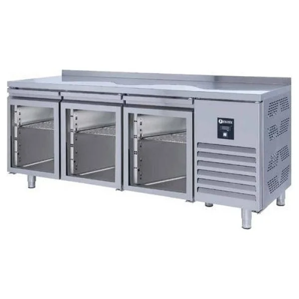 Iceinox Tezgah Tip Gn Buzdolabı 3 Cam Kapılı - Görsel 4