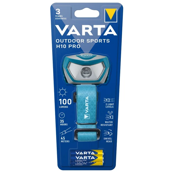 Varta Outdoor Sports H10 Pro 16650 LED Kafa Lambası - Görsel 2