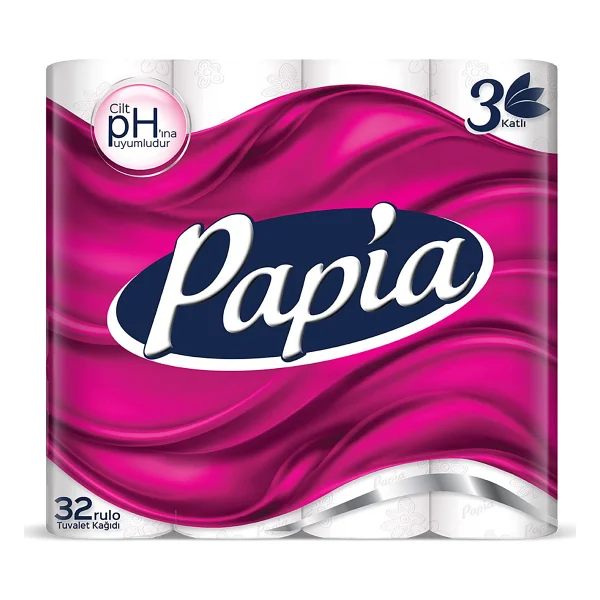 Papia 3 Katlı 32'li Tuvalet Kağıdı - Görsel 6