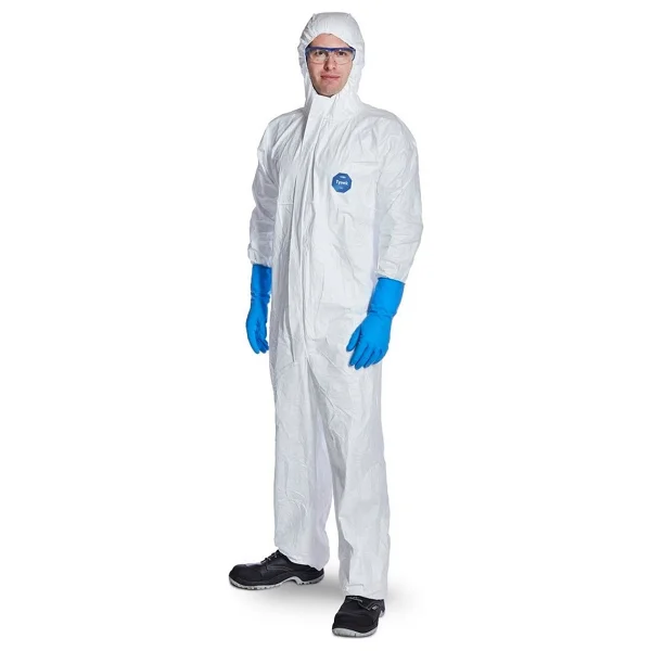 Tyvek 500 Xpert Başlıklı Kimyasal Koruyucu Tek Kullanımlıktulum XL - Görsel 2
