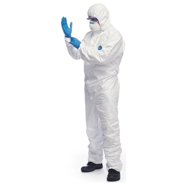 Tyvek 500 Xpert Başlıklı Kimyasal Koruyucu Tek Kullanımlıktulum XL - Görsel 3